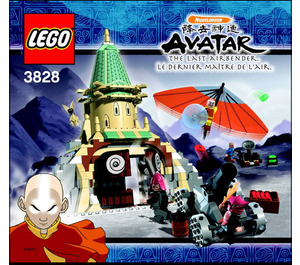LEGO Air Temple Set 3828 Instructions