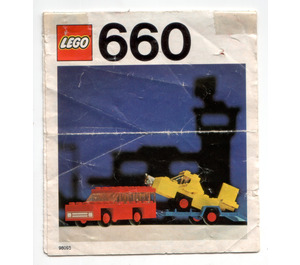 LEGO Luft Transporter 660 Instructions