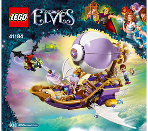LEGO Aira's Airship & the Amulet Chase Set 41184 Instructions