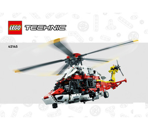LEGO Airbus H175 Rescue Helicopter Set 42145 Instructions