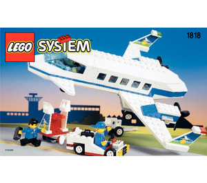 LEGO Aircraft und Ground Support Equipment und Fahrzeug 1818 Instructions
