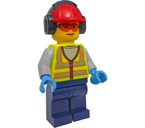 LEGO Aircraft Mechanic - Male Minifigur