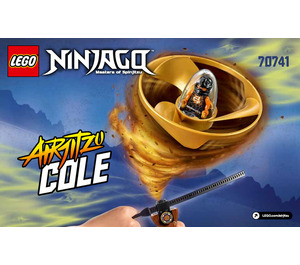 LEGO Airjitzu Cole Flyer 70741 Instructions