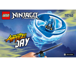 LEGO Airjitzu Jay Flyer 70740 Instructies