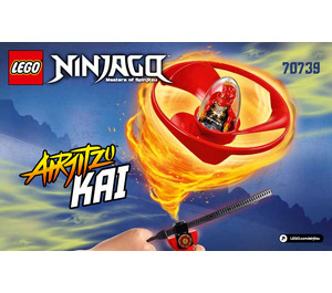 LEGO Airjitzu Kai Flyer 70739 Istruzioni