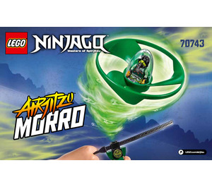 LEGO Airjitzu Morro Flyer 70743 Instrucciones