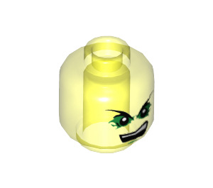 LEGO Airjitzu Morro Minifigure Head (Recessed Solid Stud) (3626 / 21180)