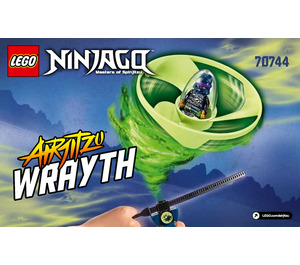 LEGO Airjitzu Wrayth Flyer 70744 Instructions