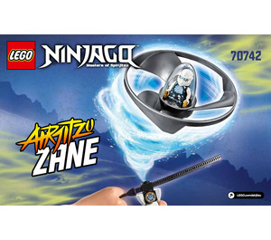 LEGO Airjitzu Zane Flyer 70742 Instrucciones