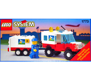LEGO Airline Maintenance Fahrzeug mit Trailer 1773