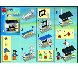 LEGO Airline Promotional Set 2928-1 Instructies