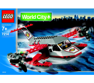 LEGO Airline Promotional Set 7214 Instruktioner