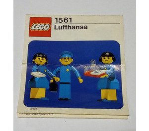 LEGO Airline Staff 1561-2 Byggeinstruksjoner