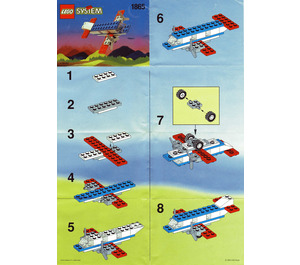 LEGO Airliner Set 1865 Instructions