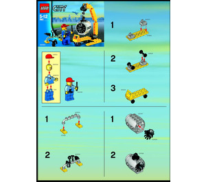 LEGO Airplane Mechanic Set 7901 Instructions