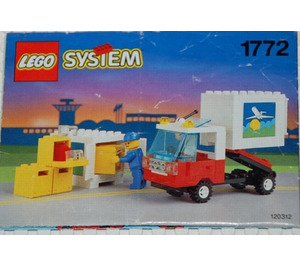 LEGO Airport Récipient Truck 1772 Instructions