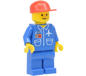 LEGO Airport Employee 1 Town Minifigur