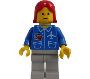 LEGO Airport Female minifiguur
