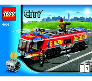 LEGO Airport Fire Truck 60061 Instrukce