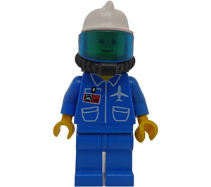 LEGO Airport Pompiere con Aria Carri armati Minifigure