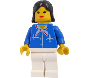 LEGO Airport Flight Attendant Minifigur