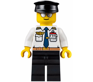 LEGO Airport Passenger Terminal Pilot Minifigur