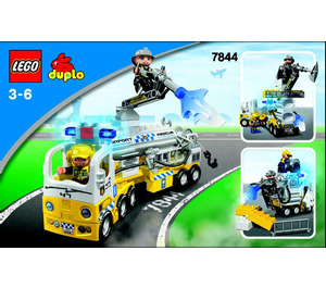 LEGO Airport Rescue Truck 7844 Instructions