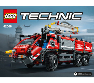 LEGO Airport Rescue Voertuig 42068 Instructions