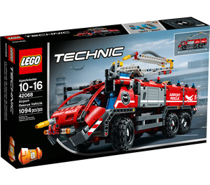 LEGO Airport Rescue Fahrzeug 42068 Packaging