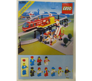 LEGO Airport Shuttle Set 6399 Instructions