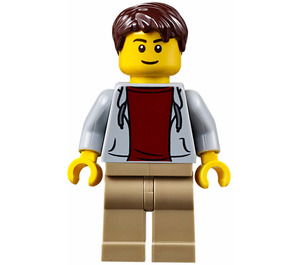 LEGO Airport Terminal Male Passenger Minifigur