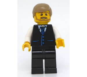 LEGO Airport Terminal Passager Assistant Minifigur