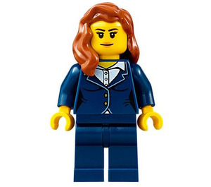 LEGO Airport VIP Service Businesswoman Minifigur