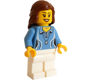 LEGO Airport Worker - Mujer Minifigura