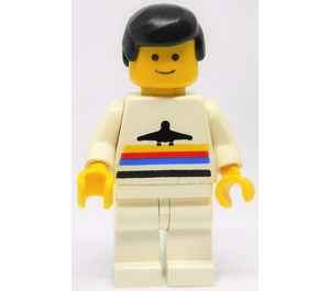 LEGO Airport Worker med hvid Bukser Minifigur