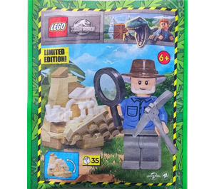 LEGO Alan mit Dino Skelett 122334