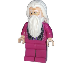 LEGO Albus Dumbledore with Magenta Suit with Diamonds Minifigure