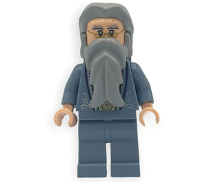 LEGO Albus Dumbledore con Sand Azul Atuendo con Plateado Embroidery Minifigura