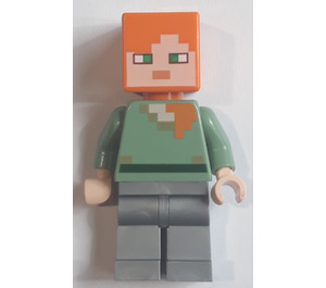 LEGO Alex mit Eben Silber Beine Minifigur