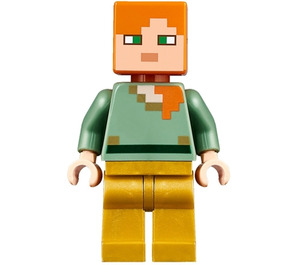 LEGO Alex med Gold Leggings og Boots Minifigur