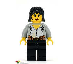 LEGO Minifigure Alexis Sanister adv002 Adventurers 