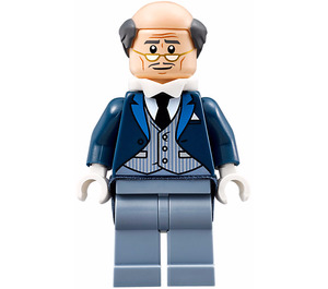 LEGO Alfred Pennyworth - Balding From Lego Batman Movie Figurine