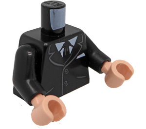 LEGO Alfred Pennyworth Minifigur Torso (973 / 76382)