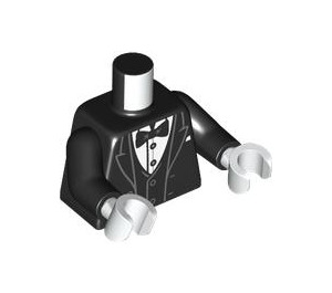 LEGO Alfred Pennyworth Torso (973 / 76382)