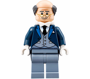 LEGO Alfred Pennyworth with Pinstripe Vest Minifigure