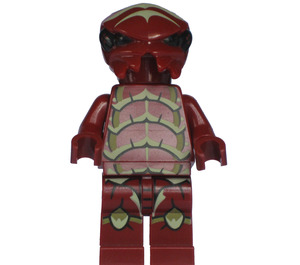 LEGO Buitenaards wezen Buggoid, Donkerrood Minifiguur