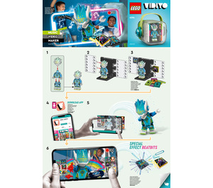 LEGO Alien DJ BeatBox Set 43104 Instructions