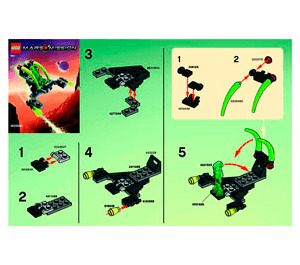 LEGO Alien Jet Set 5617 Instructions