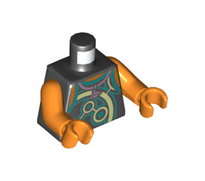 LEGO Alien Keytarist Minifig Torso (973 / 76382)