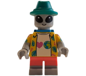 LEGO Alien Tourist Minifigur